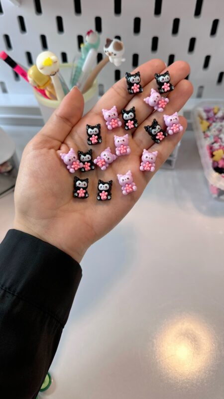 استیکر برجسته فانتزی کرومی کوچک