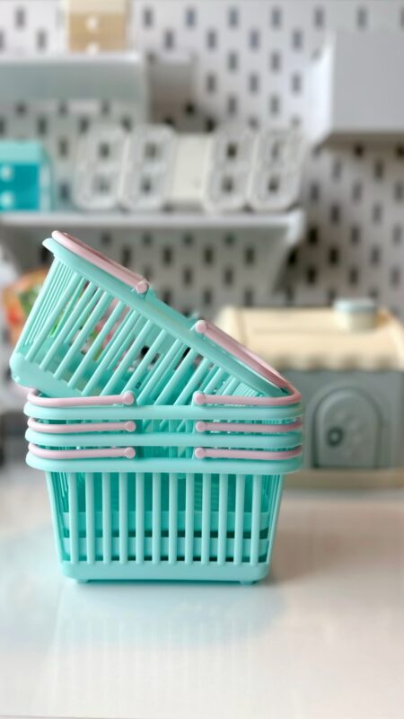 سبد مستطیل دسته دار