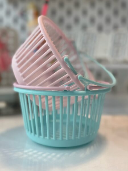 سبد گرد دسته دار