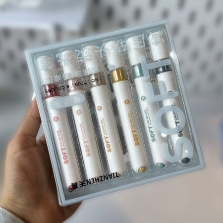 هایلایتر 6 عددی پاستلی کد 7709