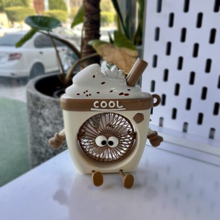 پنکه رو میزی شارژی فانتزی پا دار