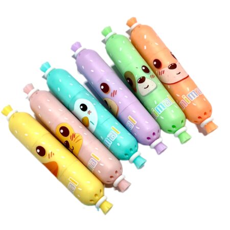 هایلایتر 2سر شکلات حیوانی