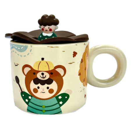 ماگ پسر قهوه ای