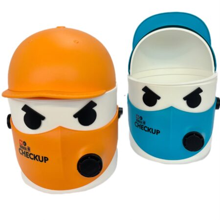 سطل رومیزی ماسک و کلاه